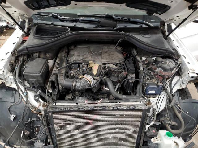 4JGDA5HB0EA439603 - 2014 MERCEDES-BENZ ML 350 4MATIC WHITE photo 12