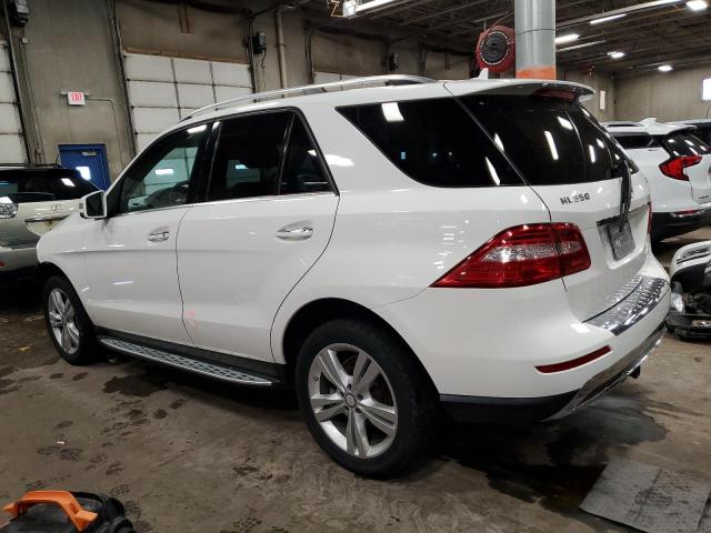 4JGDA5HB0EA439603 - 2014 MERCEDES-BENZ ML 350 4MATIC WHITE photo 2