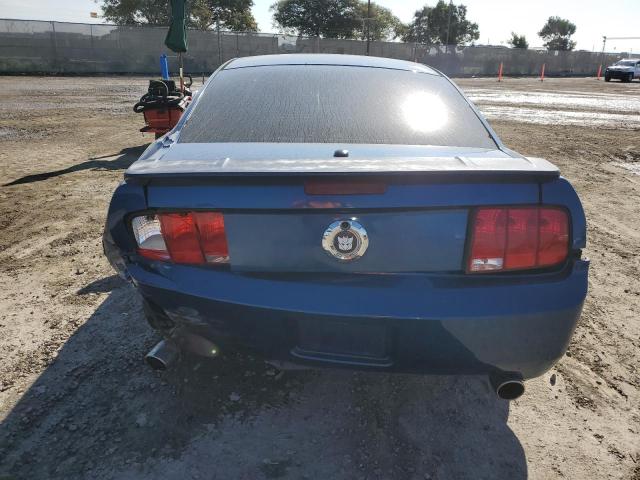 1ZVFT80N375322024 - 2007 FORD MUSTANG BLUE photo 6