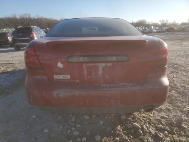 2G2WP552381135023 - 2008 PONTIAC GRAND PRIX 红色 照片 6