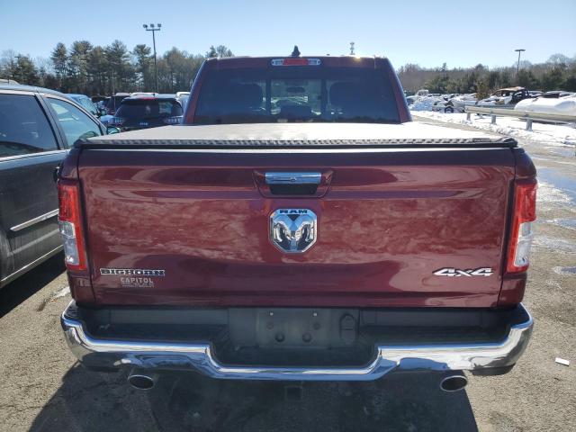 1C6SRFFT7KN647205 - 2019 RAM 1500 BIG HORN/LONE STAR RED photo 6