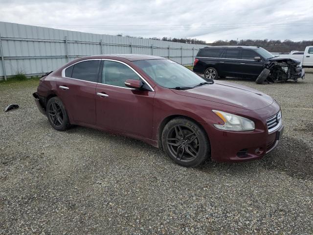 1N4AA5AP1DC807003 - 2013 NISSAN MAXIMA S BURGUNDY photo 4