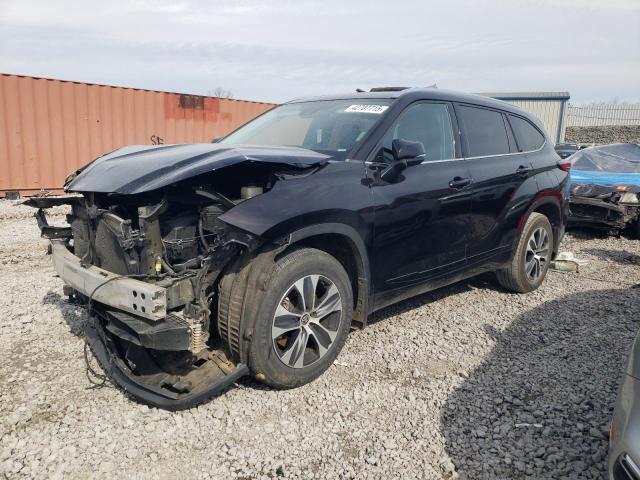 5TDGZRBH8LS046463 - 2020 TOYOTA HIGHLANDER XLE 黑色 照片 1