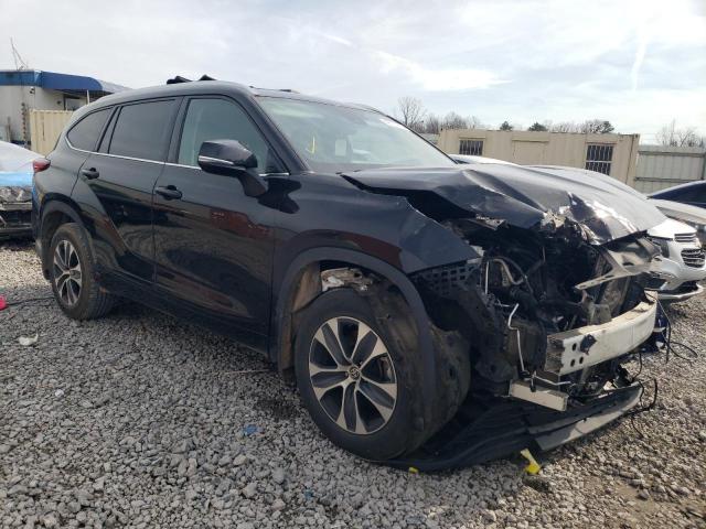 5TDGZRBH8LS046463 - 2020 TOYOTA HIGHLANDER XLE 黑色 照片 4