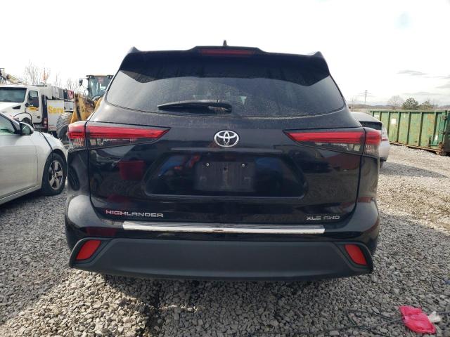 5TDGZRBH8LS046463 - 2020 TOYOTA HIGHLANDER XLE 黑色 照片 6