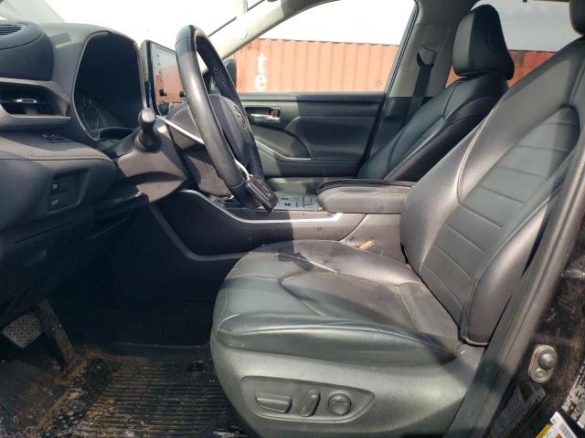 5TDGZRBH8LS046463 - 2020 TOYOTA HIGHLANDER XLE 黑色 照片 7