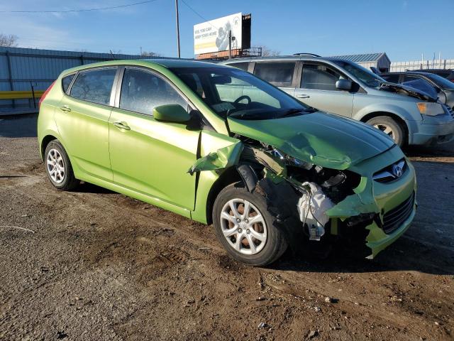 KMHCT5AE3DU069593 - 2013 HYUNDAI ACCENT GLS GREEN photo 4