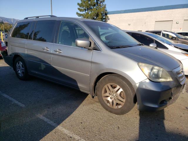 5FNRL38455B066382 - 2005 HONDA ODYSSEY EX BLUE photo 4