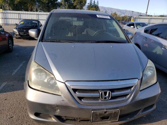 5FNRL38455B066382 - 2005 HONDA ODYSSEY EX BLUE photo 5