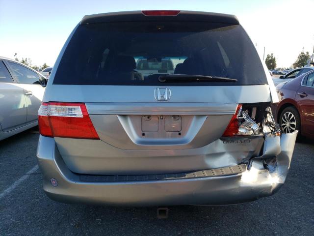 5FNRL38455B066382 - 2005 HONDA ODYSSEY EX BLUE photo 6