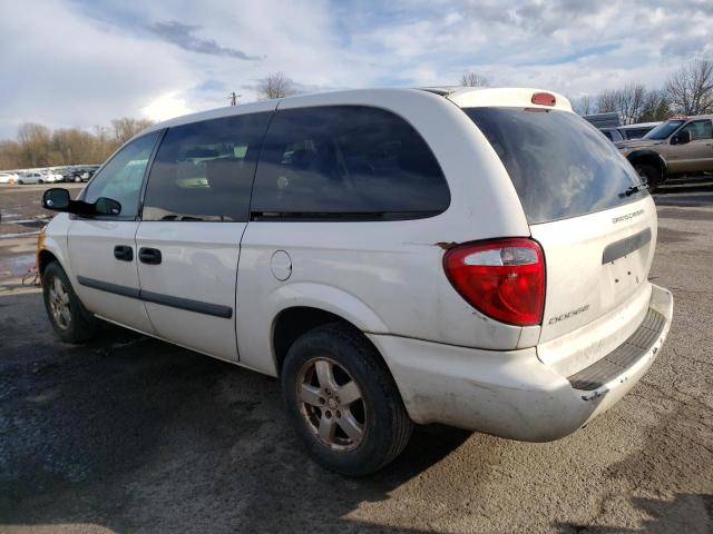 1D4GP23R67B262543 - 2007 DODGE GRAND CARA C/V WHITE photo 2