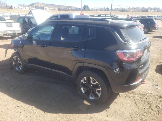 3C4NJDDBXJT337012 - 2018 JEEP COMPASS TRAILHAWK BLACK photo 2