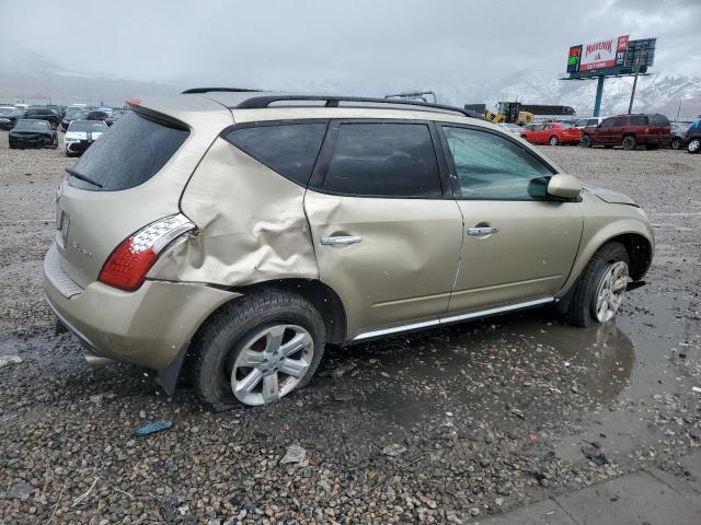 JN8AZ08W96W531517 - 2006 NISSAN MURANO SL BEIGE photo 3