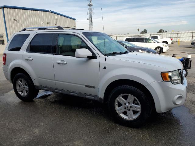 1FMCU49H58KA94616 - 2008 FORD ESCAPE HEV WHITE photo 4