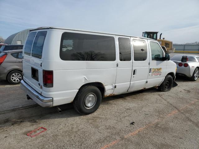 1FTRE14WX3HB78436 - 2003 FORD ECONOLINE E150 VAN WHITE photo 3