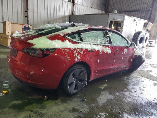 5YJ3E1EA7PF556968 - 2023 TESLA MODEL 3 RED photo 3