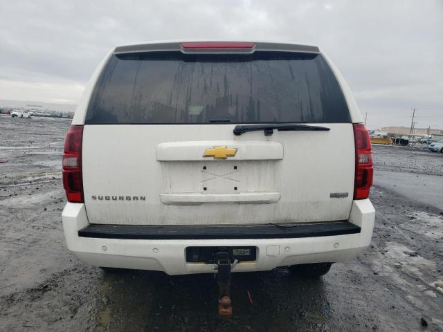 1GNSKJE74CR234261 - 2012 CHEVROLET SUBURBAN K1500 LT WHITE photo 6