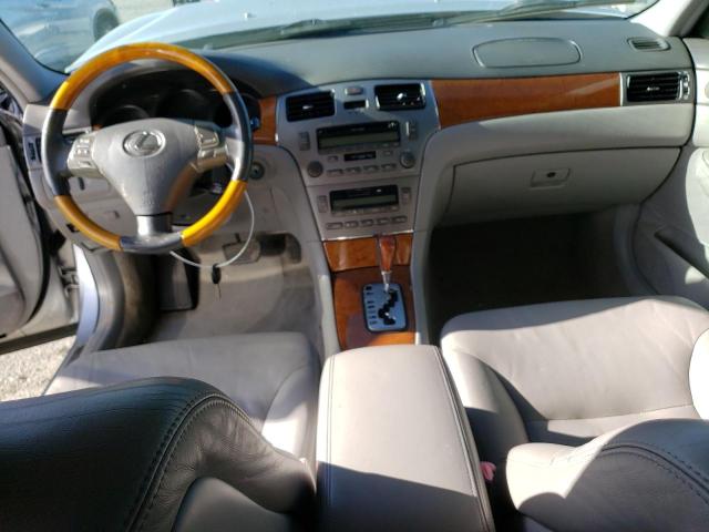 JTHBA30G555141899 - 2005 LEXUS ES 330 SILVER photo 8