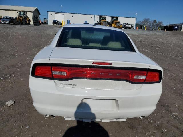 2C3CDXBG9DH579645 - 2013 DODGE CHARGER SE WHITE photo 6