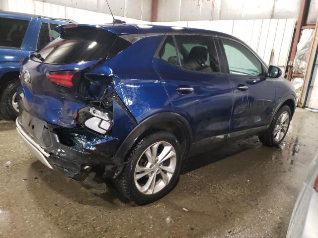 KL4MMCSL7NB034196 - 2022 BUICK ENCORE GX PREFERRED BLUE photo 3