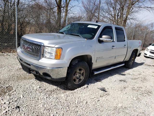 3GTP2VE33BG199116 - 2011 GMC SIERRA K1500 SLE SILVER photo 1