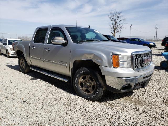 3GTP2VE33BG199116 - 2011 GMC SIERRA K1500 SLE SILVER photo 4