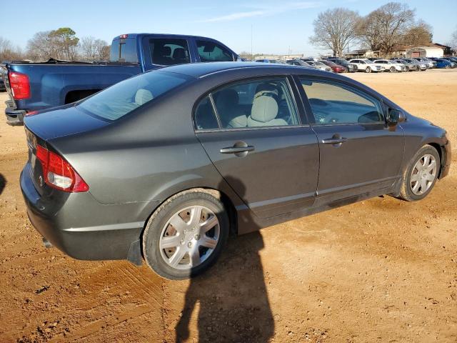 2HGFA1F54AH585406 - 2010 HONDA CIVIC LX GRAY photo 3