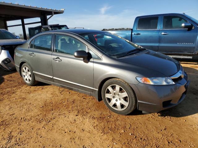 2HGFA1F54AH585406 - 2010 HONDA CIVIC LX GRAY photo 4