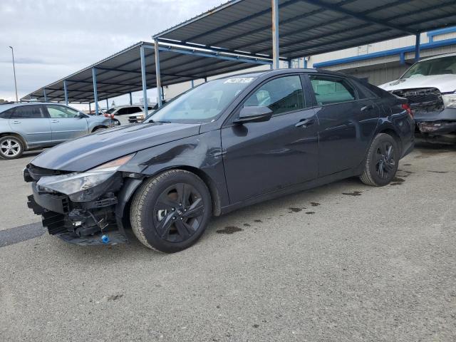 5NPLM4AG1MH036793 - 2021 HYUNDAI ELANTRA SEL GRAY photo 1