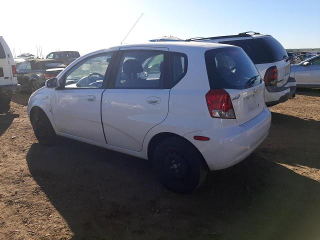 KL1TD666X7B763956 - 2007 CHEVROLET AVEO BASE WHITE photo 2