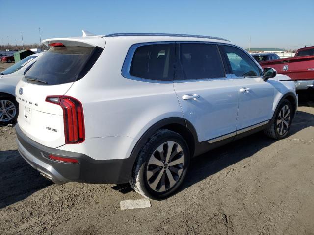 5XYP3DHC2MG133399 - 2021 KIA TELLURIDE EX WHITE photo 3