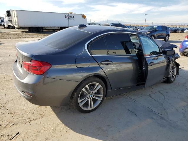 WBA8B9G53HNU49719 - 2017 BMW 330 I GRAY photo 3