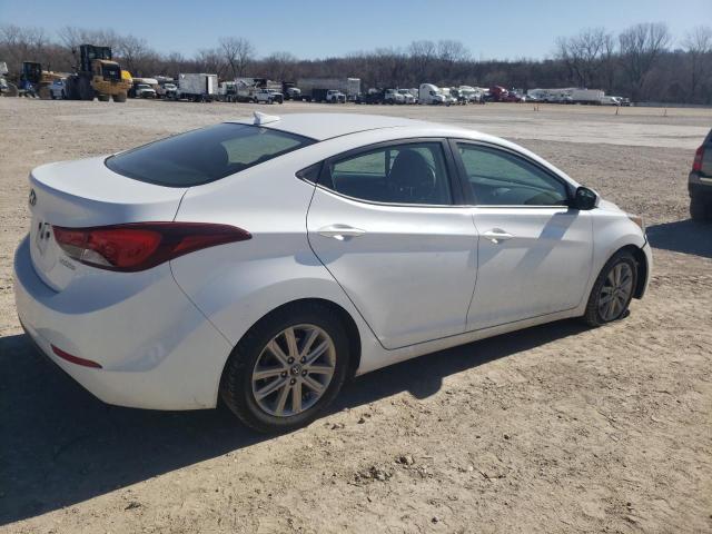 5NPDH4AE0GH749308 - 2016 HYUNDAI ELANTRA SE WHITE photo 3