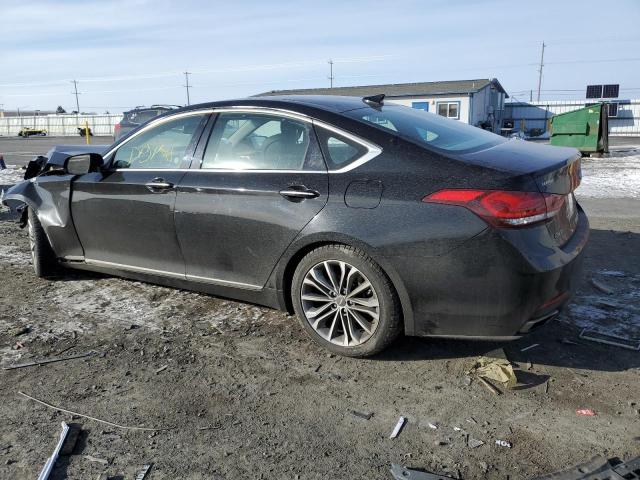 KMHGN4JE9GU127927 - 2016 HYUNDAI GENESIS 3.8L BLACK photo 2