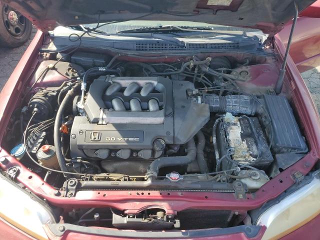 1HGCG16571A019689 - 2001 HONDA ACCORD EX RED photo 11