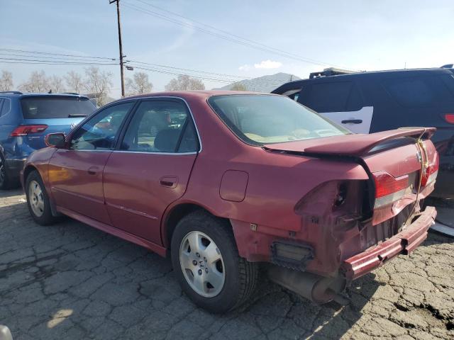 1HGCG16571A019689 - 2001 HONDA ACCORD EX RED photo 2