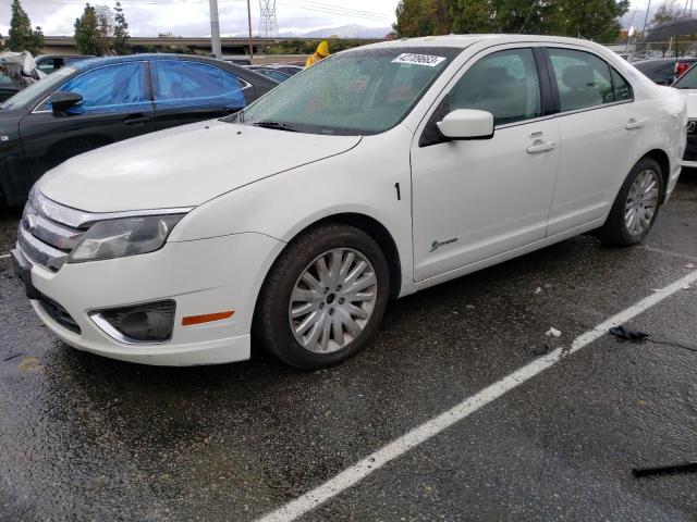 3FADP0L32CR157879 - 2012 FORD FUSION HYBRID WHITE photo 1