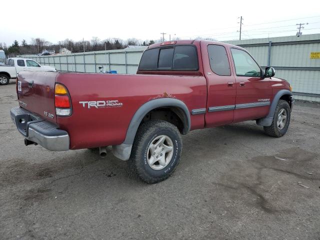 5TBBT4413YS123223 - 2000 TOYOTA TUNDRA ACCESS CAB RED photo 3