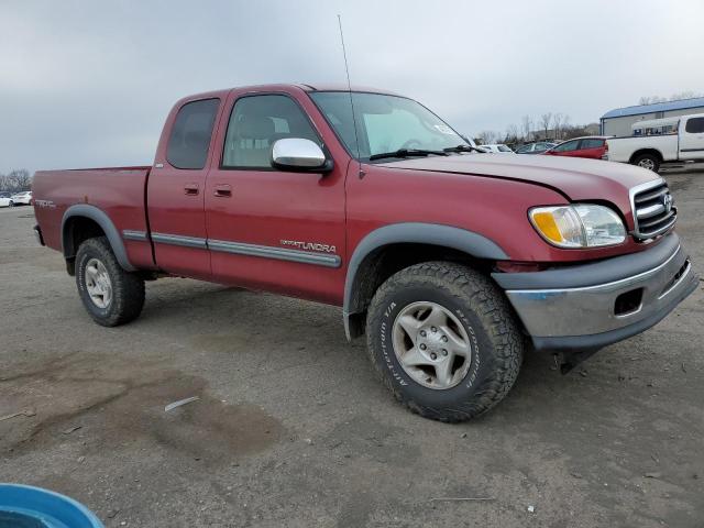 5TBBT4413YS123223 - 2000 TOYOTA TUNDRA ACCESS CAB RED photo 4