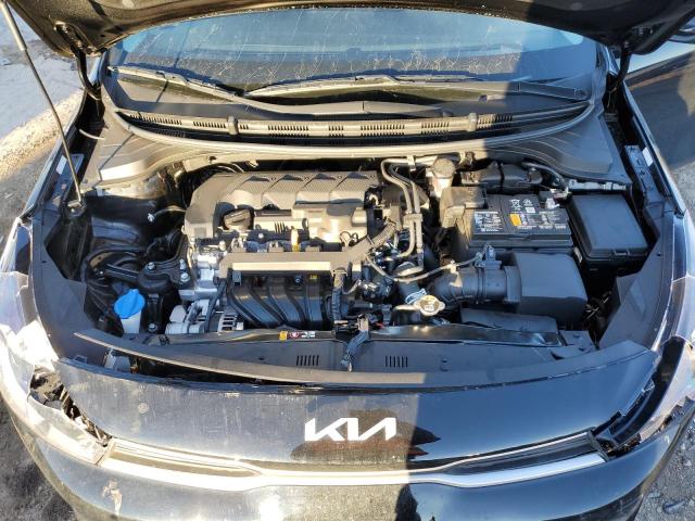 3KPA24AD7PE628873 - 2023 KIA RIO LX BLACK photo 11