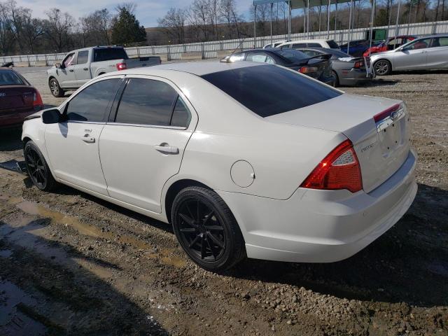 3FAHP0JA4CR434762 - 2012 FORD FUSION SEL WHITE photo 2