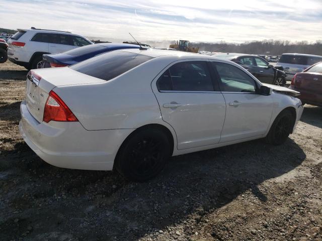 3FAHP0JA4CR434762 - 2012 FORD FUSION SEL WHITE photo 3