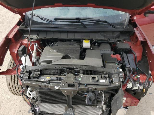 5N1DR3DH1PC203489 - 2023 NISSAN PATHFINDER PLATINUM RED photo 12