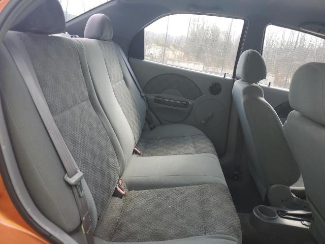 KL1TD52695B404045 - 2005 CHEVROLET AVEO BASE ORANGE photo 11