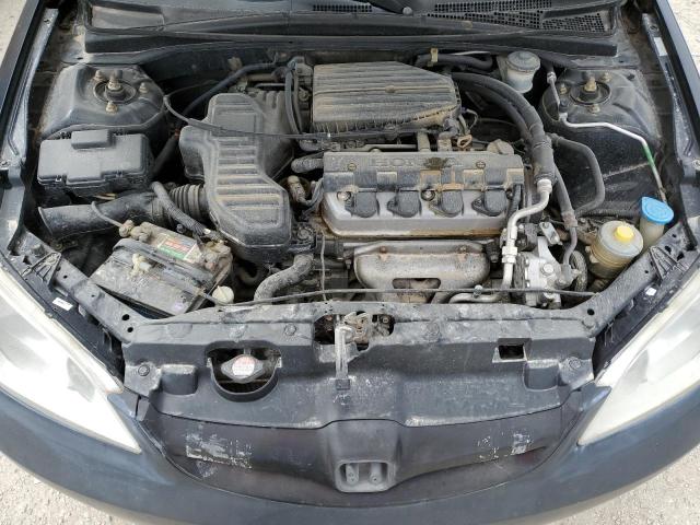 1HGES16355L020999 - 2005 HONDA CIVIC DX VP CHARCOAL photo 11