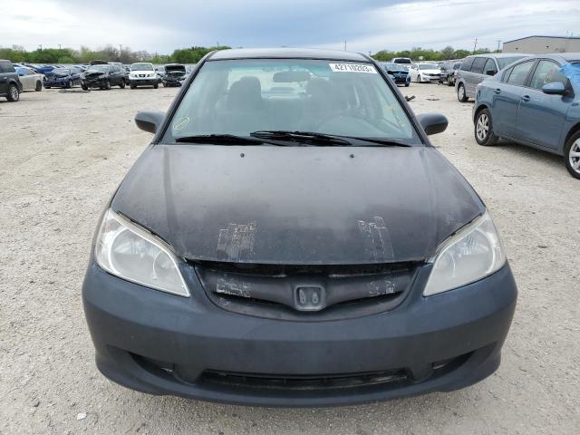 1HGES16355L020999 - 2005 HONDA CIVIC DX VP CHARCOAL photo 5