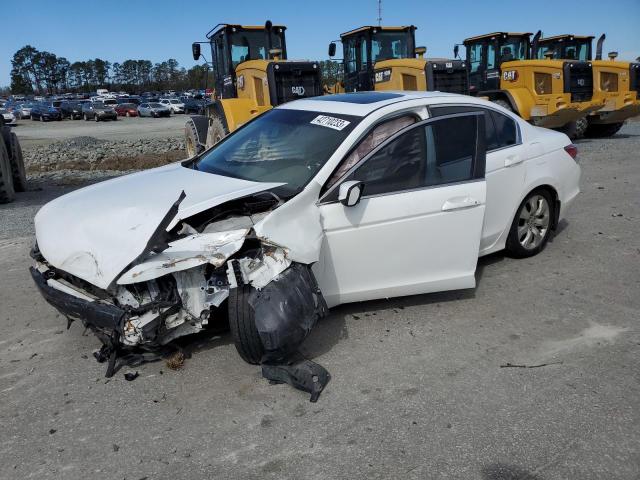 1HGCP26849A085595 - 2009 HONDA ACCORD EXL WHITE photo 1