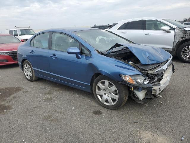 19XFA1F56AE031925 - 2010 HONDA CIVIC LX BLUE photo 4