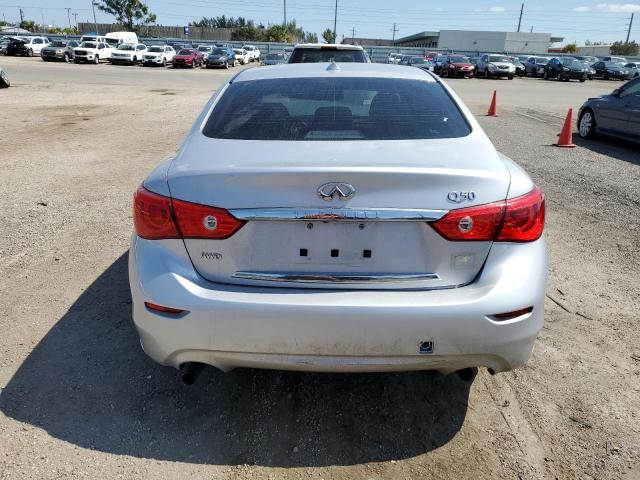 JN1EV7AR0HM834113 - 2017 INFINITI Q50 PREMIUM SILVER photo 6