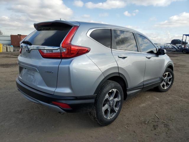 7FARW2H8XJE009582 - 2018 HONDA CR-V EXL SILVER photo 3